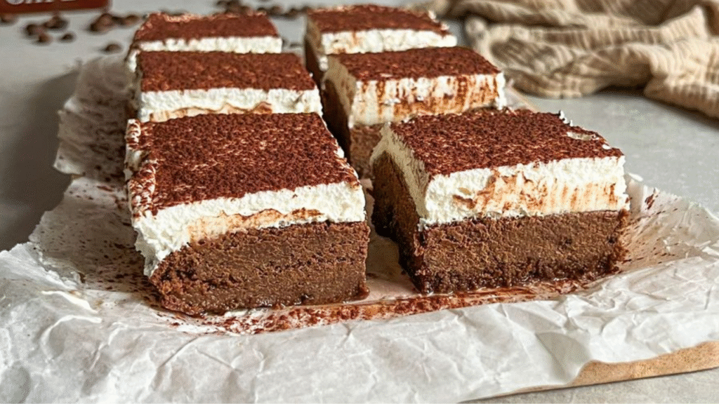 Tiramisu Brownies